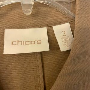 Chicos lightweight jacket size 2 (medium)